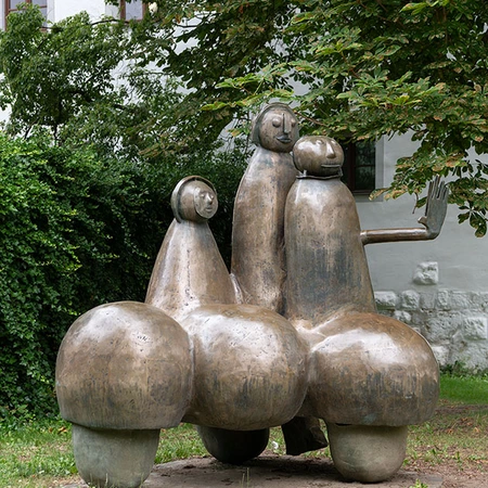 Heinrich Kirchner, Mondfahrer, 1969. Dauerleihgabe Sammlung Knauf, Berlin, für Stadtpark Neumarkt i.d.OPf. Foto: Andreas Pauly