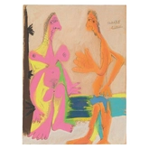 Pablo Picasso - Homme et femme nus debout, 1969 Bild: © Succession Picasso / VG Bild-Kunst, Bonn 2024 Pablo Picasso - Homme et femme nus debout, 1969 Bild: © Succession Picasso / VG Bild-Kunst, Bonn 2024