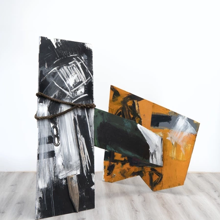 Emilio Vedova, Berliner '64 - Plurimo, 1964. © Fondazione Emilio e Annabianca Vedova, Venice