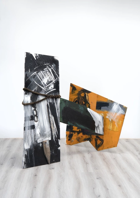 Emilio Vedova, Berliner '64 - Plurimo, 1964. © Fondazione Emilio e Annabianca Vedova, Venice