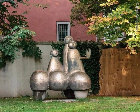 Heinrich Kirchner, Mondfahrer, 1969, Bronze. Foto: Birgit Gehrmann